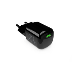 Ładowarka sieciowa Puro 20W GaN USB-C - czarna