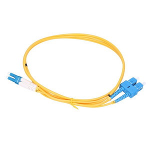 Extralink LC/UPC-SC/UPC | Patchcord | Jednomodowy, Duplex, G652D, 3mm, 5m
