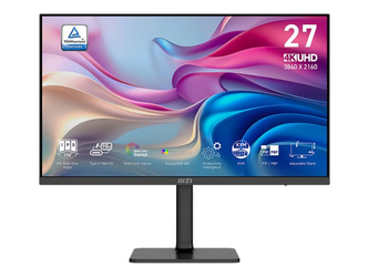 MSI Modern MD272UPHG 27ich UHD IPS 60Hz 400cd/m2 4ms 2xHDMI2.0 DP USB Type C DP alt PD98W HUB USB Speakers