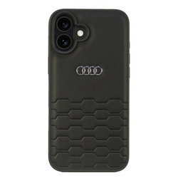 Etui Audi Synthetic Leather na iPhone 16 Plus 6.7` - czarne
