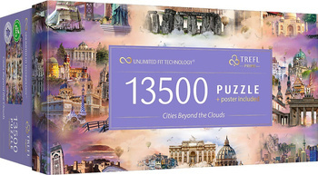 Puzzle 13500 UFT Cities Beyond the Clouds 81030