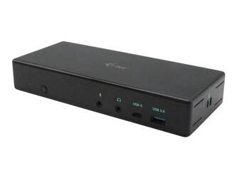 I-TEC USB-C Quattro Display Docking Station 2x DP 2x HDMI 1xGLAN 5x USB 3.0 1x USB-C-Data 1x Audio 1x Mic 85W PD KL