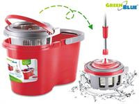 GreenBlue GB800 Mop obrotowy metalowy wirnik i drążek + dwa wkłady
