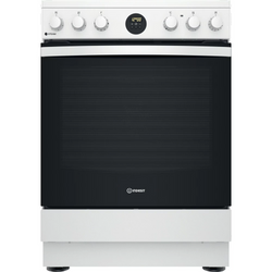 INDESIT | Cooker | IS67V8CHW/E | Hob type Vitroceramic | Oven type Electric | White | Width 60 cm | Grilling | Depth 60 cm | 69 L