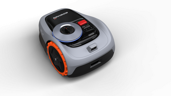 Segway | Navimow Robot Lawn Mower | i105E | Mowing Area 500 m² | Waterproof IPX6 | 58 dB | Charging station, antenna, antenna stand, power cord