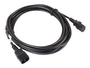 LANBERG CA-C13E-11CC-0050-BK Lanberg przedłużacz kabla zasilającego C13-> C14 5m VDE