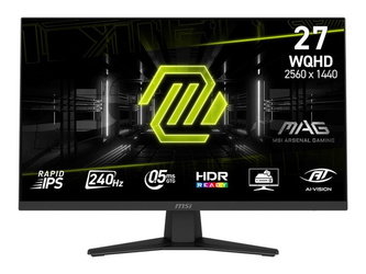 MSI MAG 274QF X24 27inch Rapid IPS WQHD 240Hz 250cd/m2 0.5ms 2xHDMI2.0 DP