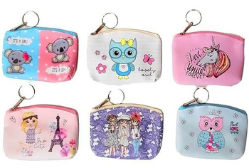 Portfel z brelokiem MIX