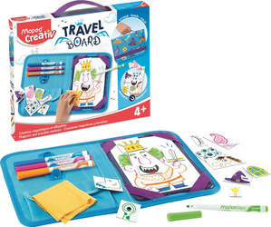 Tablica magnetyczna biała Maped Creativ zestaw podróżny