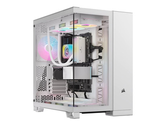 Corsair Dual Chamber PC Case | iCUE LINK 6500X RGB | White | Mid Tower | Power supply included No | ATX