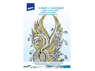 Kolorowanka antystresowa Łabędzie i inne ptaki 5301181