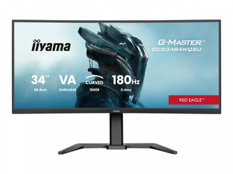 IIYAMA GCB3484WQSU-B1 34inch VA 3440x1440 500cd/m2 0.4ms 2xHDMI 2xDP USB