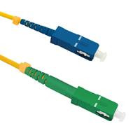 Qoltec Optic Patchcord SC/APC-SC/UPC | Singlemode | 9/125 | G652D | Simplex | 2m
