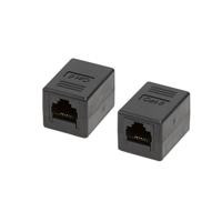 LOGILINK- Złączka RJ45- RJ45 żeńsko/żeńska kat.6 UTP, czarna