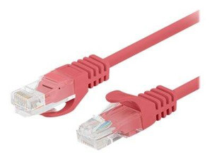LANBERG Patchcord Cat.5e UTP 7.5m red