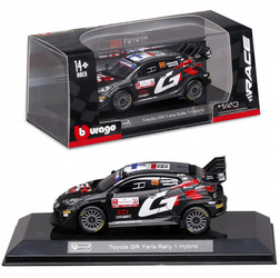 Bburago Toyota GR Yaris Rally1 Hybrid #69 Kalle Rovanpera 1:43 BBURAGO 18-38324