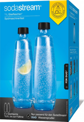 SodaStream Zestaw butelek szklanych Pack 2 bott. / GLASS 2 sztuki