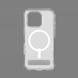 Etui ZAGG Crystal Palace Snap Kickstand MagSafe z podstawką na iPhone 16 Pro - przezroczyste