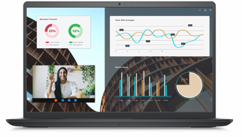Dell Vostro 15 3530 | Carbon Black | 15.6 " | WVA | FHD | 1920 x 1080 pixels | Anti-glare | Intel Core i5 | i5-1334U | 8 GB | DDR4 | Solid-state drive
