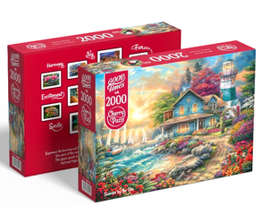 Puzzle 2000 Cherry Pazzi Sunrise by the sea 50002