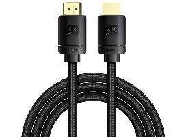 BASEUS Kabel 8K HDMI 2m 2.1 High Definition Series, 60Hz, 3D, HDR, 48Gbps (CAKGQ-K01) Czarny