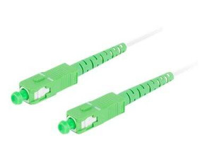 LANBERG fiber optic patchcord SM SC/APC-SC/APC simplex 20m LSZH g657a2 3.0mm white