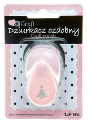 Dziurkacz ozdobny Choinka 1.6cm