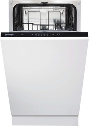 Dishwasher | GV520E15 | Built-in | Width 44.8 cm | Number of place settings 9 | Number of programs 5 | Energy efficiency class E | Display