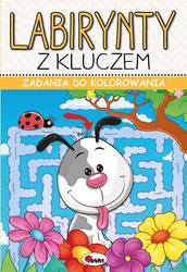 Labirynty z kluczem. Zadania do kolorowania