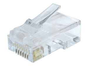 GEMBIRD LC-8P8C-002/100 Gembird wtyk sieciowy RJ45 (100 sztuk) kat. 6, 8P8C, 30U, do drutów