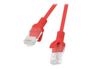 LANBERG PCU5-10CC-0500-R Lanberg Patchcord RJ45 kat. 5e UTP 5m czerwony