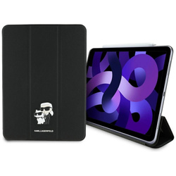 Etui Karl Lagerfeld Saffiano Magnetic Karl & Choupette na iPad Air 11` 2024 Book Cover - czarne