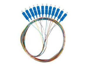 LANBERG Pigtail światłowodowy SM SC/UPC ES A1 12X2m MC