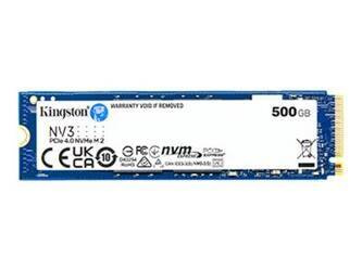 KINGSTON 500G NV3 M.2 2280 PCIe 4.0 NVMe SSD