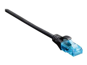 DIGITUS DK-1512-015/BL DIGITUS Kabel patch cord UTP, CAT.5E, czarny, 1,5m 15 LGW