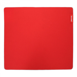 Podkładka pod mysz, MONKA ZOWA L, do gry, czerwona, 450 x 400 x 3.5 mm, Marvo