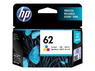 HP 62 Tri-color Ink Cartridge