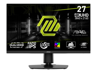 MSI MAG 272URDF E16 27inch Rapid IPS UHD 16:9 320Hz 1ms 2xHDMI DP 3xUSB 2.0 Headphone out