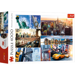 Puzzle 4000 Nowy York kolaż 45006