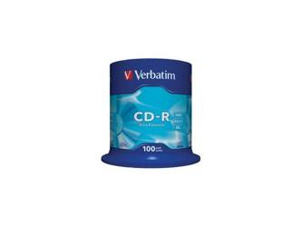 CD-R VERBATIM EP 52x Cake 100Pack 43411