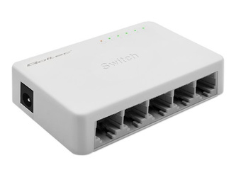 QOLTEC 52247 SWITCH Przełącznik sieciowy 5 x port RJ45 1000Mbps Fast Ethernet LAN