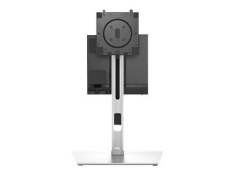 Dell | Desk Mount | Tilt, swivel, height adjustment, pivot | 19-27 " | Silver