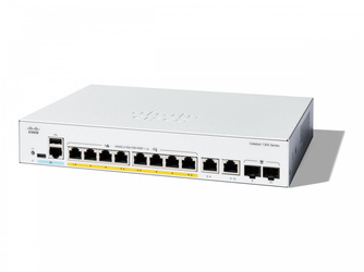 CISCO Catalyst 1300 8-port GE Full PoE 2x1G Combo