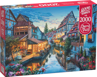 Puzzle 2000 Cherry Pazzi Meet me at the Cafe 50033