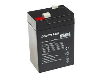 GREEN CELL Battery AGM 6V4.5AH