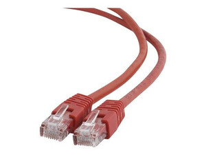 GEMBIRD patchcord kat 6 zalewane końcówki 0.5m czerwony