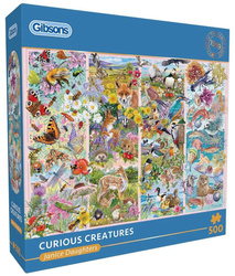 Puzzle 500 Ciekawe stworzenia