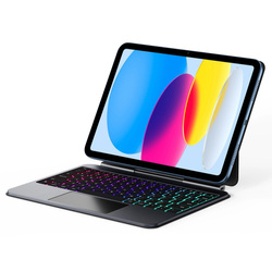 Etui z klawiaturą Dux Ducis (MK series) na iPad 10` (2022) iPad 11` (2025) - czarne