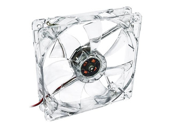 AKYGA Wentylator systemowy AW-12A-WH 120mm 4 LED biały Molex