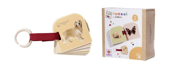 Książeczka z obrazkami Montessori Eichhorn